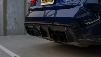 OEM Style Carbon Fiber Rear Diffuser - BMW G80 M3 & G82 / G83 M4 - Norcal Dynamics 