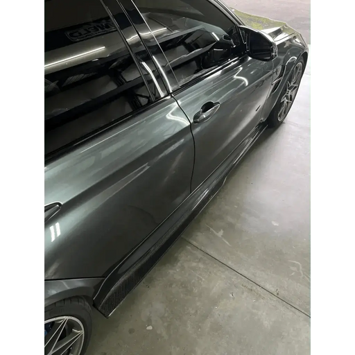 PSM Style Carbon Fiber Side Skirts - BMW F80 M3 & F82 / F83 M4 - Norcal Dynamics