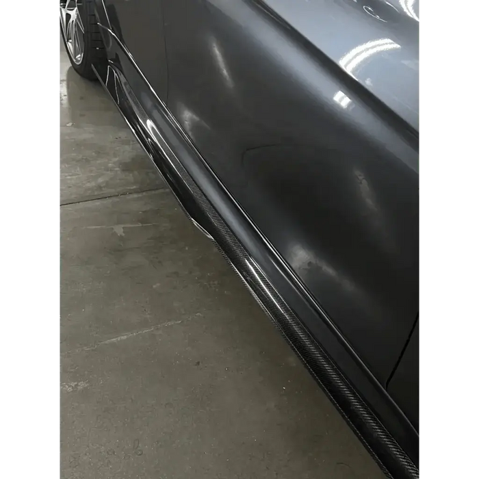 PSM Style Carbon Fiber Side Skirts - BMW F80 M3 & F82 / F83 M4 - Norcal Dynamics