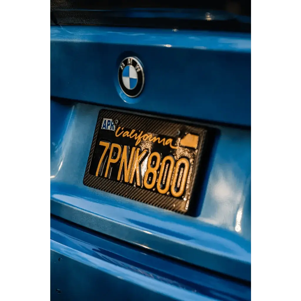 Carbon Fiber License Plate Frame | Norcal Dynamics