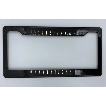 Carbon Fiber License Plate Frame | Norcal Dynamics