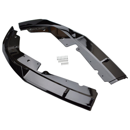 2023-24 BMW M340i 330i M Sport G20 LCI Gloss Black Front Lip V1 - Norcal Dynamics 