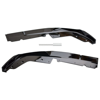 2023-24 BMW M340i 330i M Sport G20 LCI Gloss Black Front Lip V1 - Norcal Dynamics 