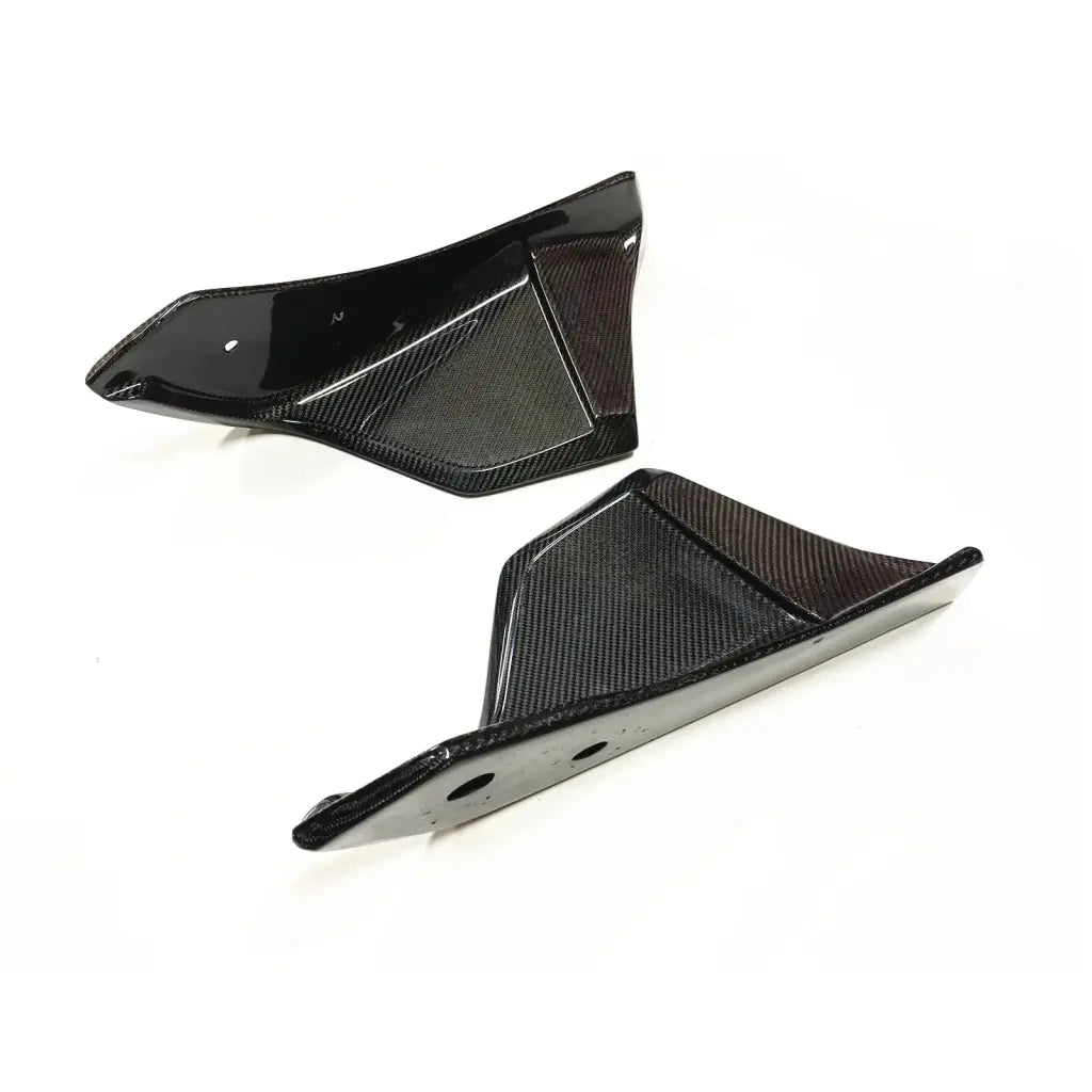 TOYOTA GR SUPRA A90 MK5 CARBON FIBER REAR BUMPER SPLITTERS - Norcal Dynamics 