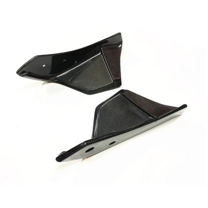 TOYOTA GR SUPRA A90 MK5 CARBON FIBER REAR BUMPER SPLITTERS - Norcal Dynamics 