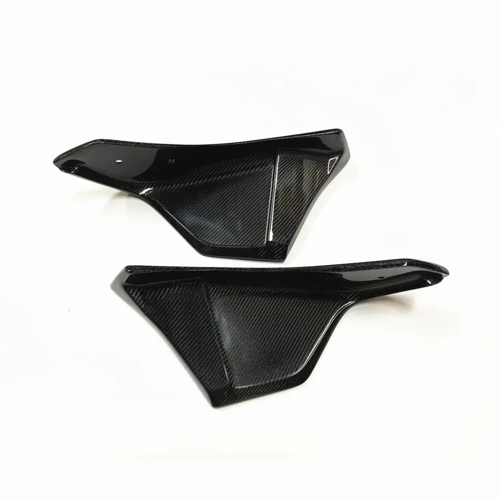 TOYOTA GR SUPRA A90 MK5 CARBON FIBER REAR BUMPER SPLITTERS - Norcal Dynamics 