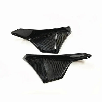 TOYOTA GR SUPRA A90 MK5 CARBON FIBER REAR BUMPER SPLITTERS - Norcal Dynamics 