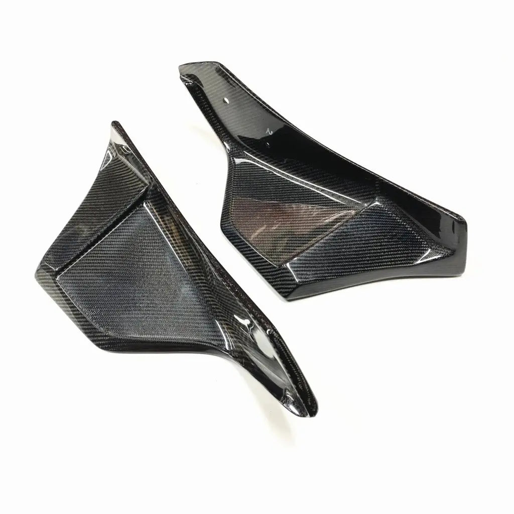 TOYOTA GR SUPRA A90 MK5 CARBON FIBER REAR BUMPER SPLITTERS - Norcal Dynamics 