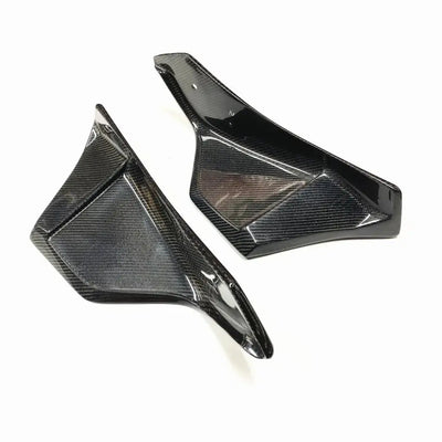 TOYOTA GR SUPRA A90 MK5 CARBON FIBER REAR BUMPER SPLITTERS - Norcal Dynamics 