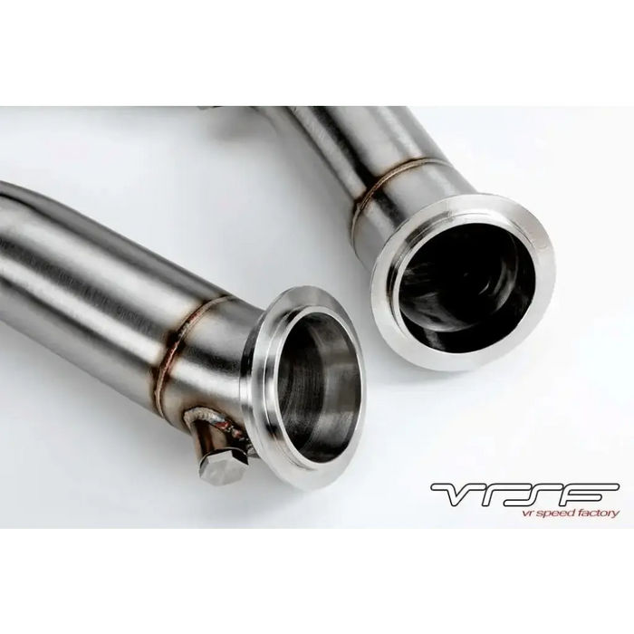 VRSF 3″ CAST RACE DOWNPIPES 15-19 BMW M3, M4 & M2 COMPETITON S55 F80 F82 F87 - Norcal Dynamics