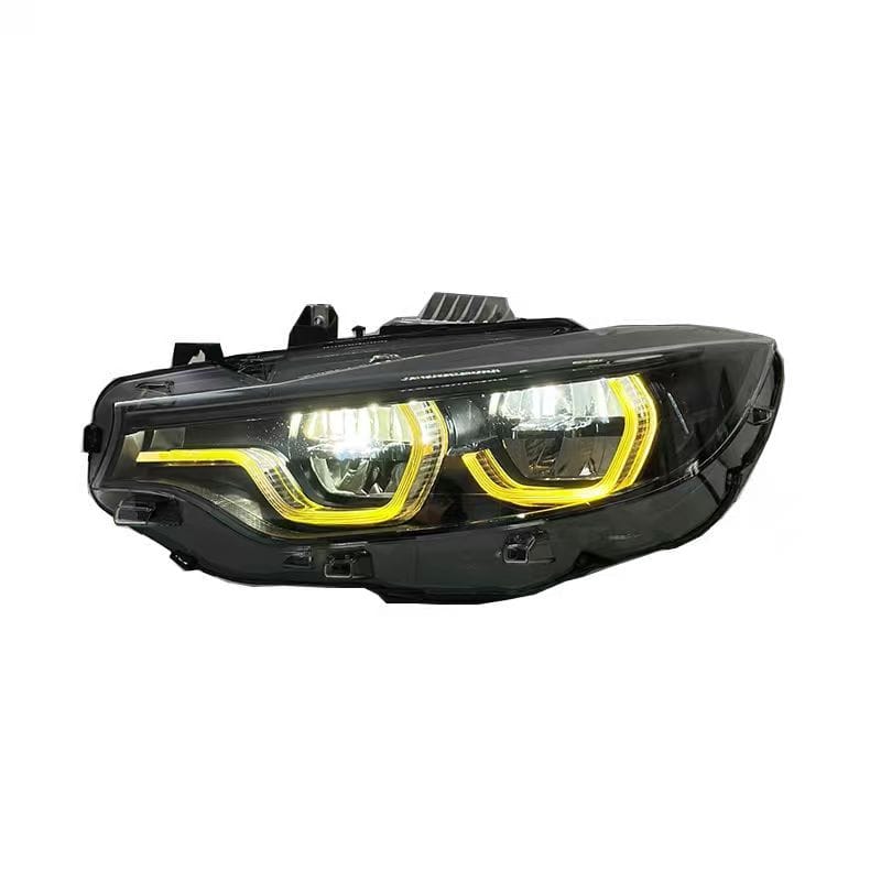 V3 F8X Tri Color Switchable IKON Headlights (White, Yellow, Amber) - F80 M3 F82 F83 M4 Norcal Dynamics