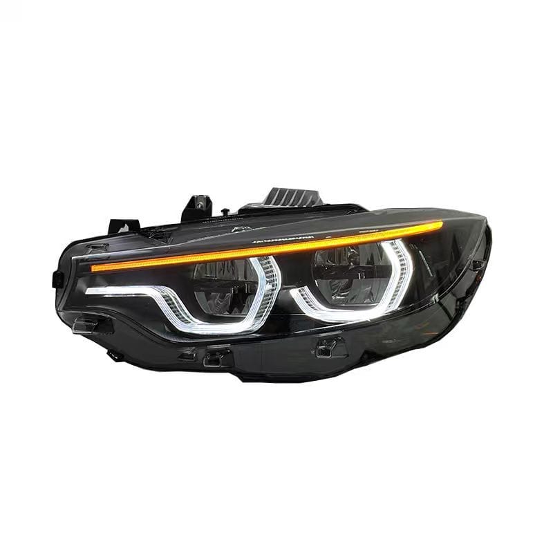 V3 F8X Tri Color Switchable IKON Headlights (White, Yellow, Amber) - F80 M3 F82 F83 M4 Norcal Dynamics