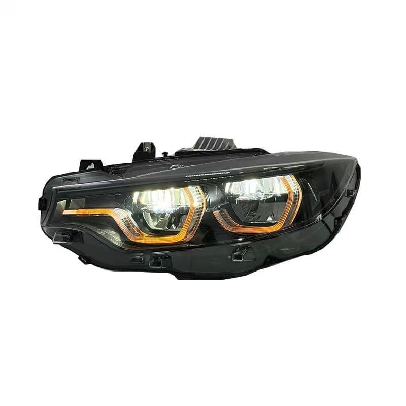 V3 F8X Tri Color Switchable IKON Headlights (White, Yellow, Amber) - F80 M3 F82 F83 M4 Norcal Dynamics