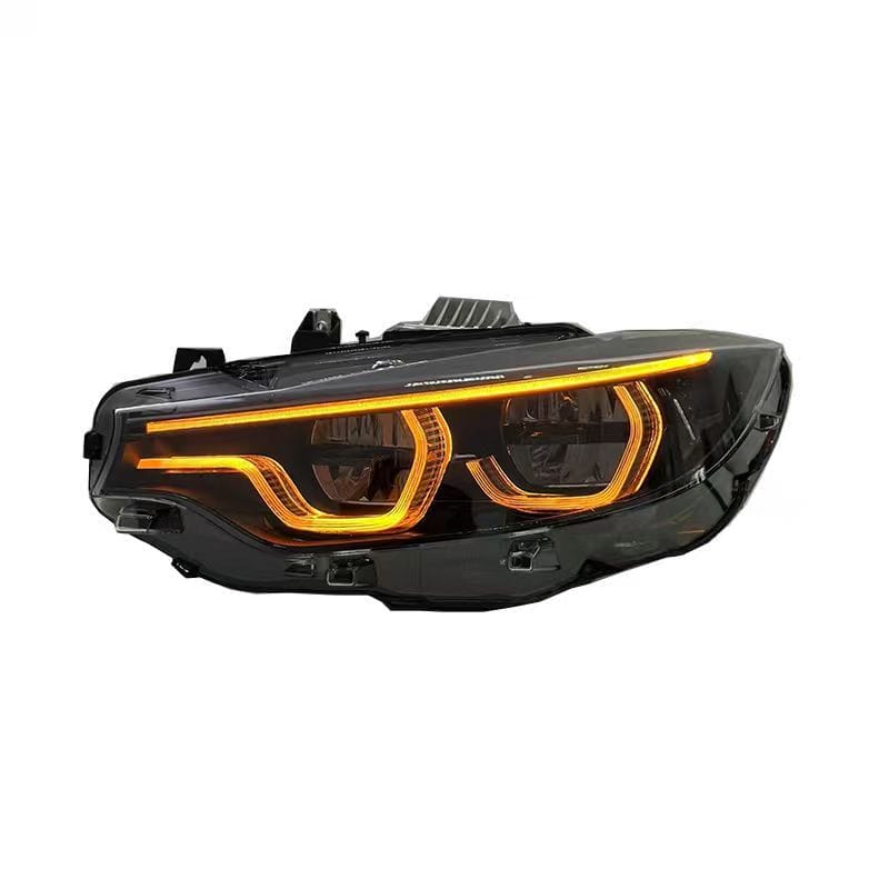 V3 F8X Tri Color Switchable IKON Headlights (White, Yellow, Amber) - F80 M3 F82 F83 M4 Norcal Dynamics