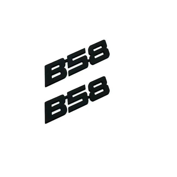 B58 SIDE BADGE (SET OF 2) BLACK - Norcal Dynamics