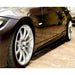 BMW E90 E92 E93 M SPORT CARBON FIBER SIDE SKIRT EXTENSION SPLITTERS - Norcal Dynamics