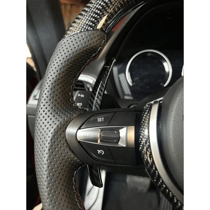 BMW F Chassis Carbon Paddle Shifters - Gloss - Norcal Dynamics